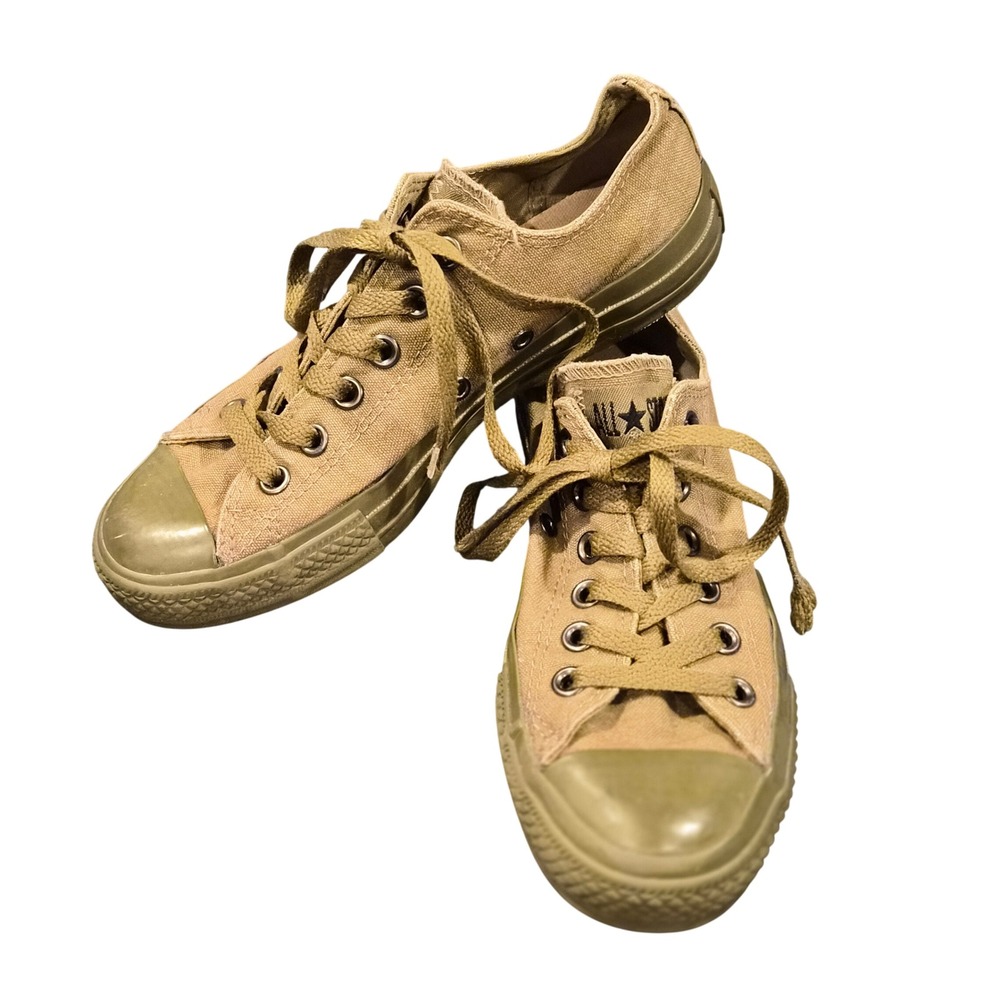 Converse Chuck Taylor All Star Low Olive Green Khaki Sneakers 1U680 Mens 5 W 7